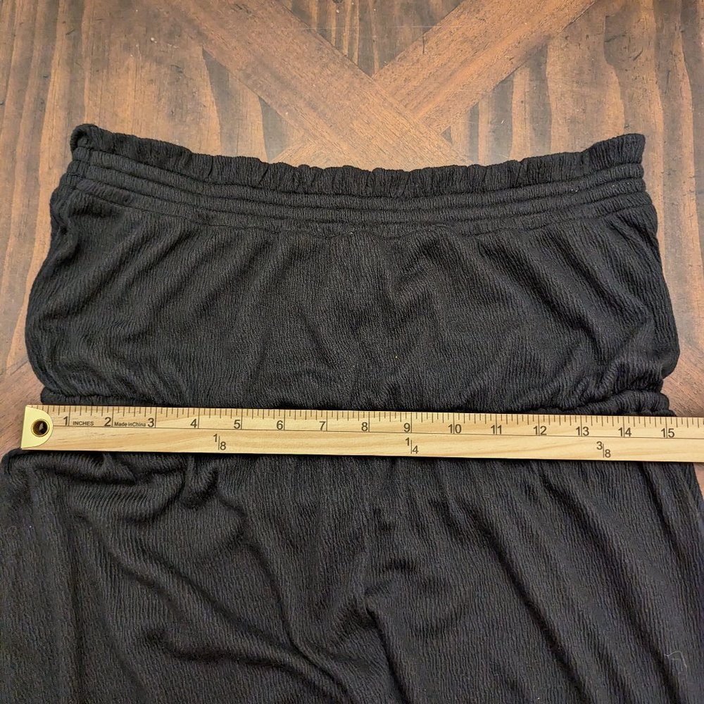 LOFT Strapless Drawstring Maxi Dress - Picture 9 of 9